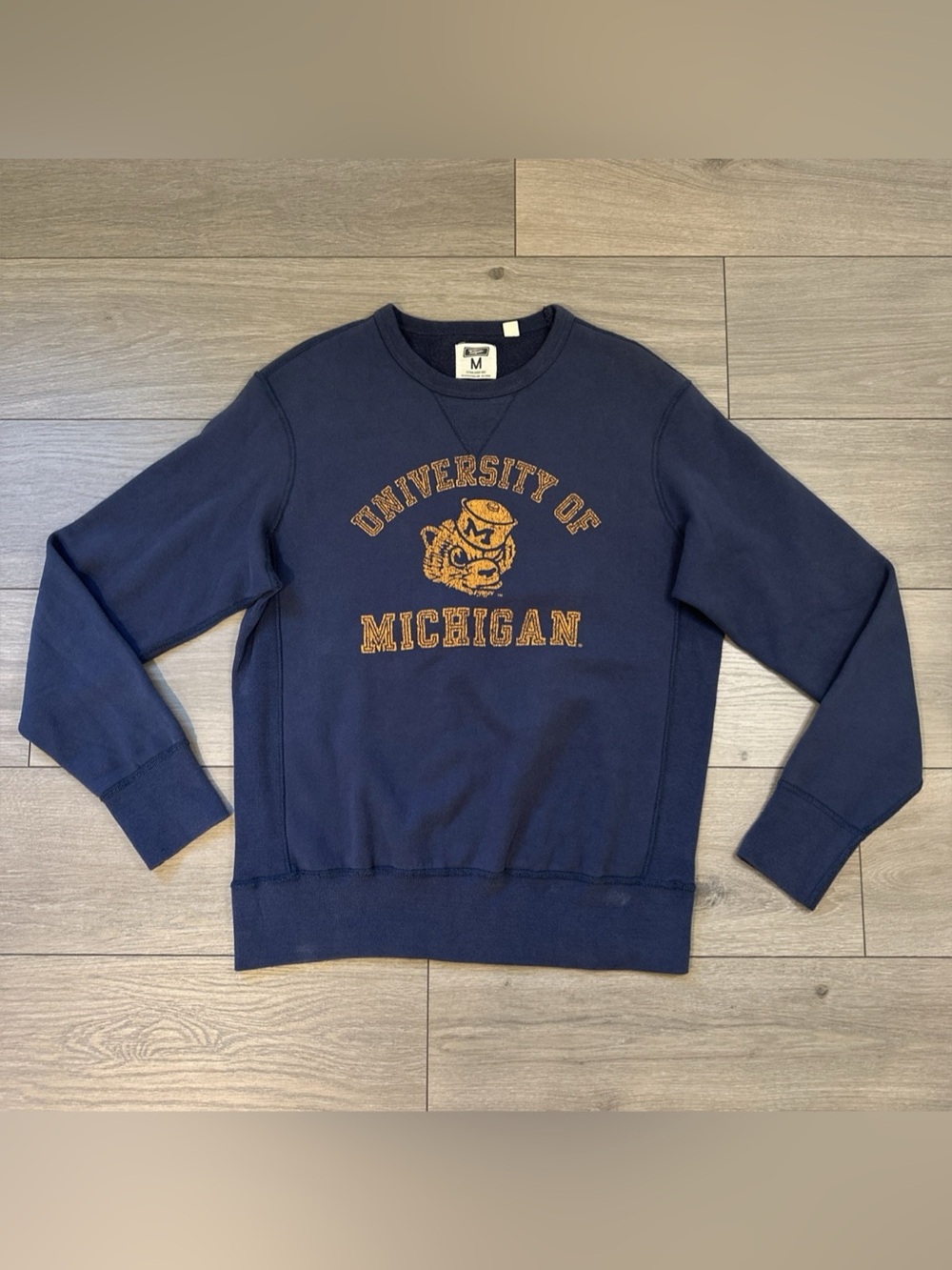 TailGate Size M Unisex Y2K Michigan Wolverines Retro Crewneck Sweatshirt